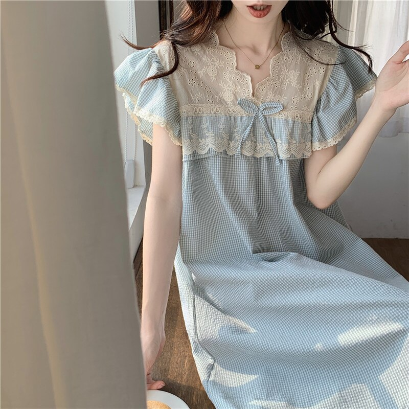 Embroidery Princess Nightgown