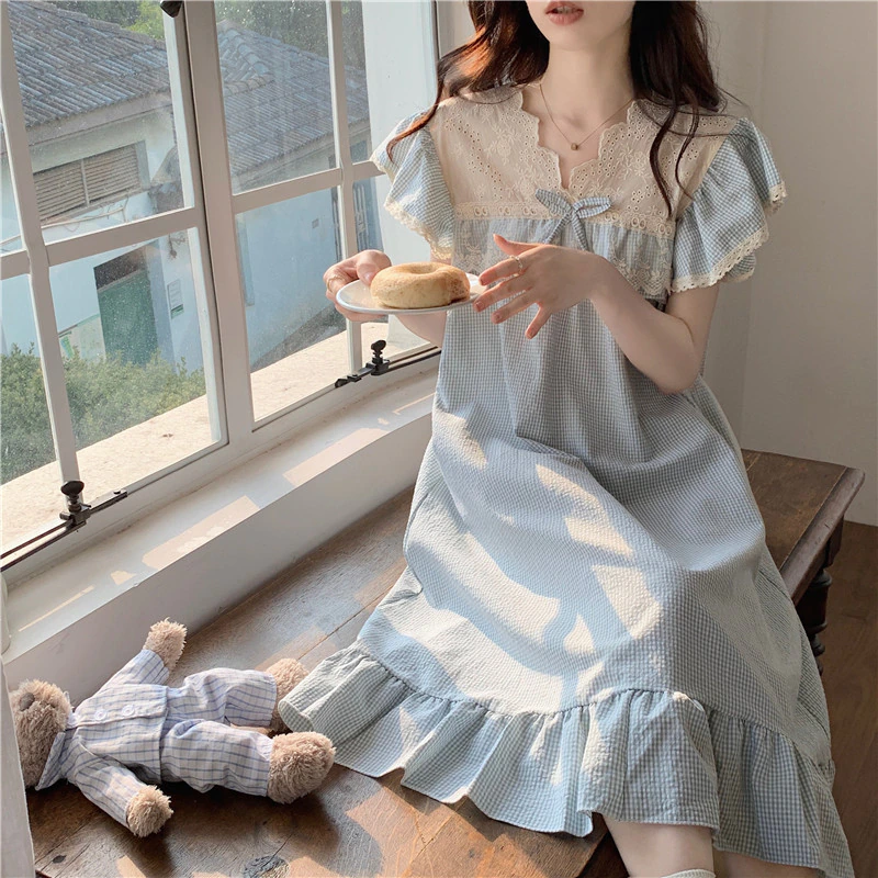 Embroidery Princess Nightgown