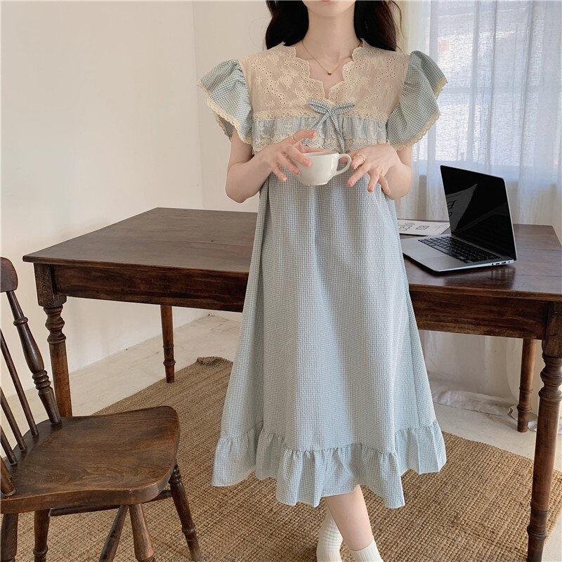 Embroidery Princess Nightgown