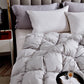 100% White Goose Down Pinch Pleated Duvet