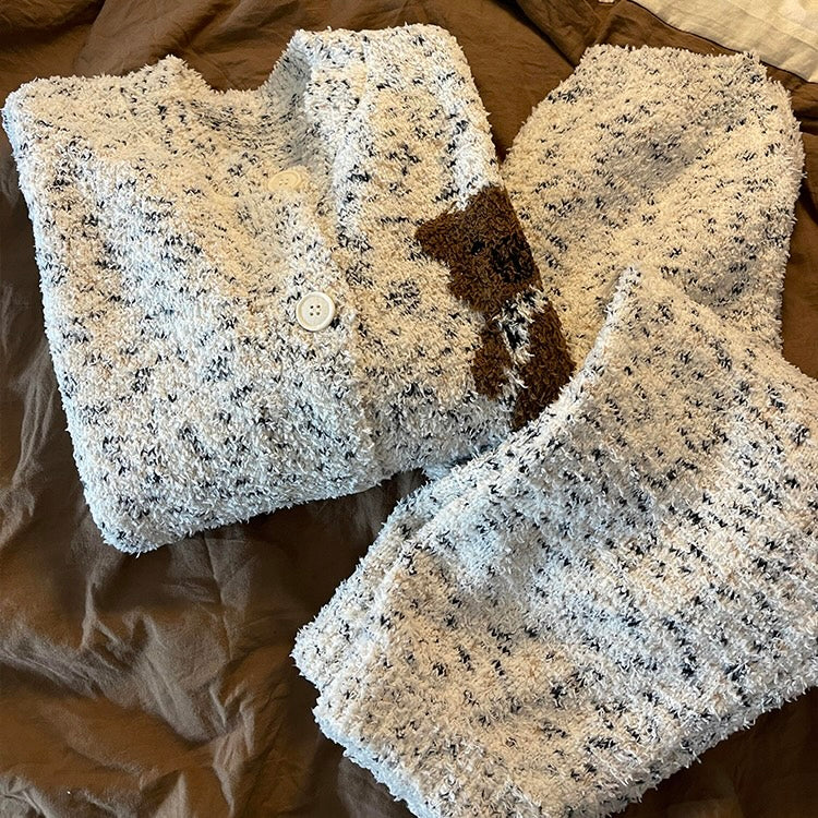 Brown Bear Pajama Set