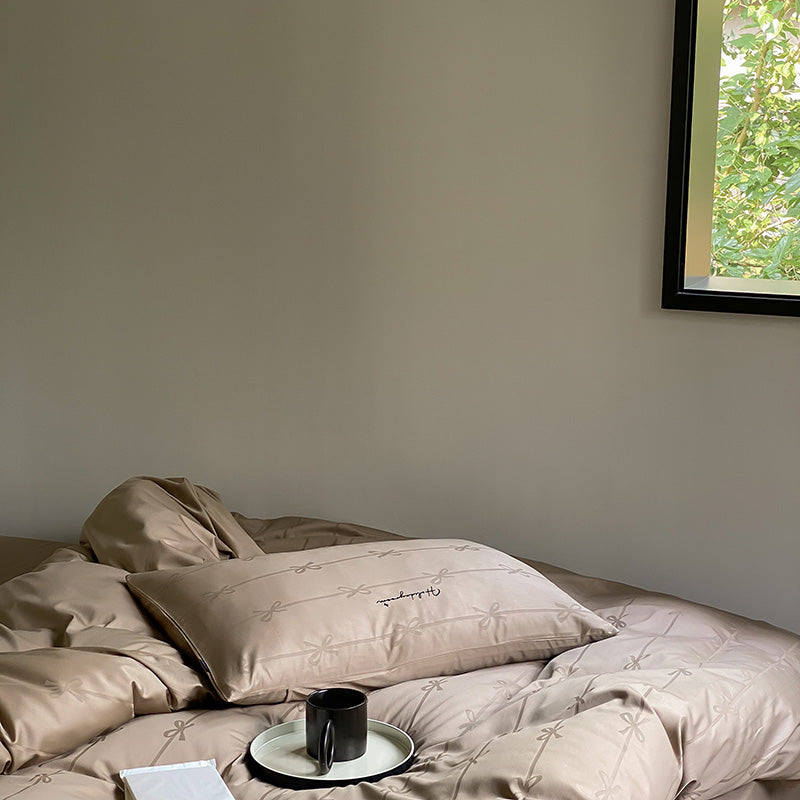 100S Luxury Jacquard  Cotton Bedding Set