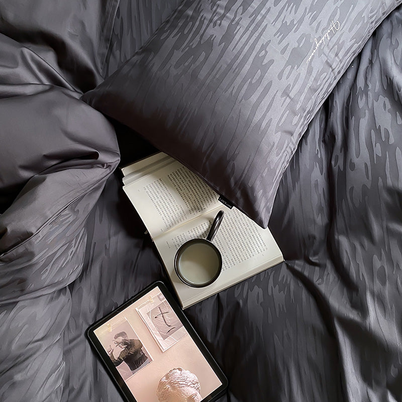 100S Luxury Jacquard  Cotton Bedding Set