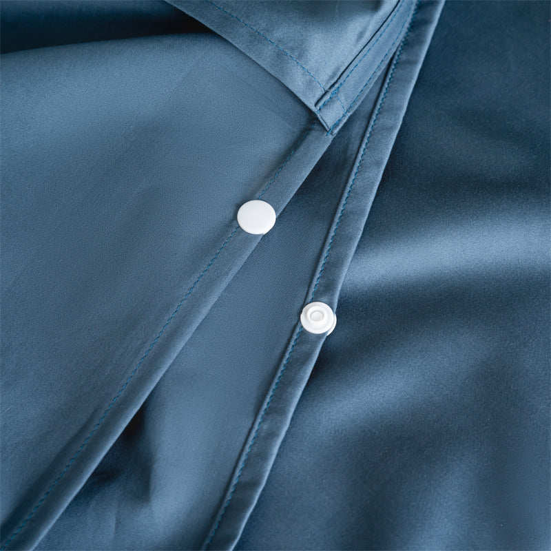 60S Long-Staple Cotton Sleep Sack - Snap Button Detail