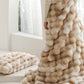 Tuscan Imitation Fur Blooming Blanket
