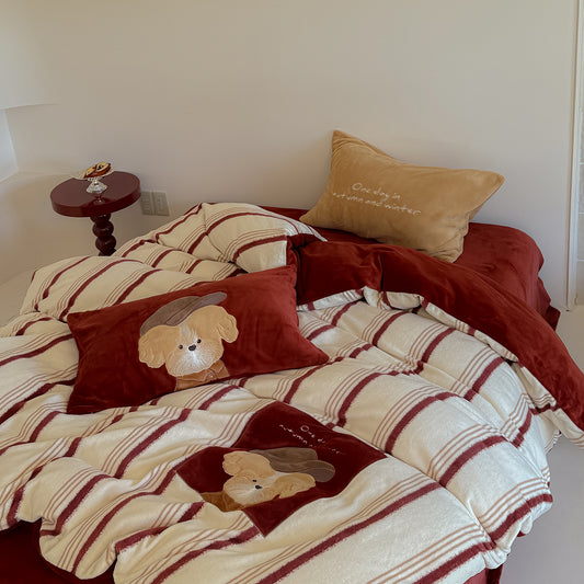 Dreamy Puppy Bedding Set