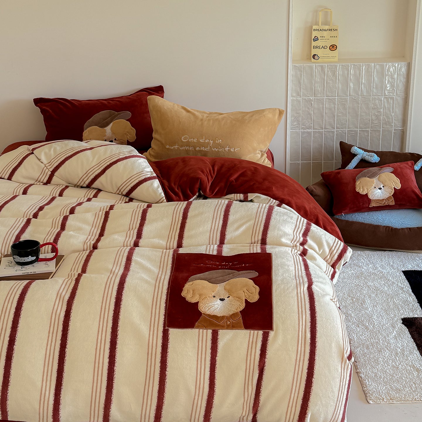 Dreamy Puppy Bedding Set