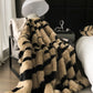 Zebra Faux Fur Blanket