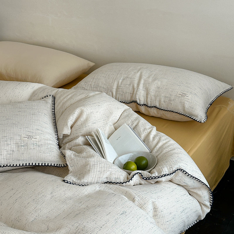 Raw Linen Atelier Bedding Set
