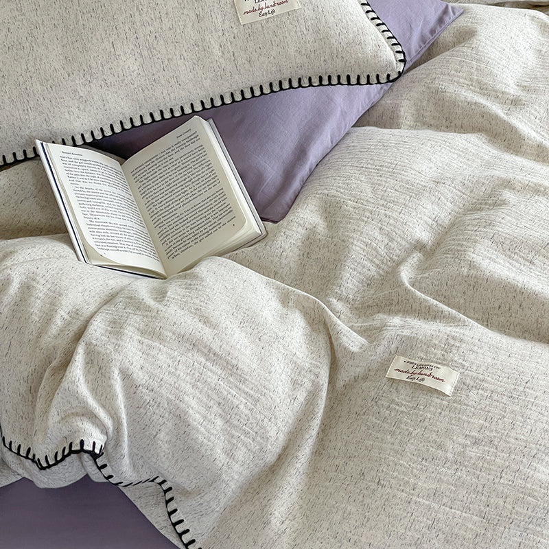Raw Linen Atelier Bedding Set