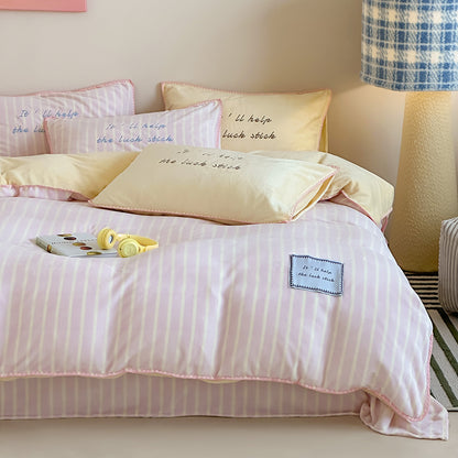 Fresh Gingham Bedding Set