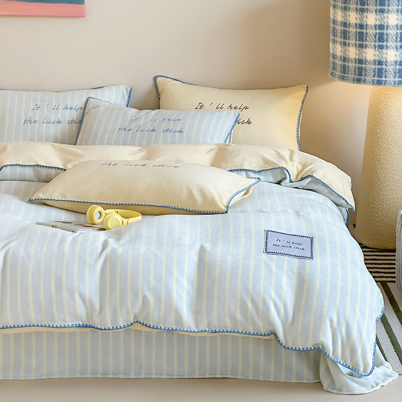Fresh Gingham Bedding Set