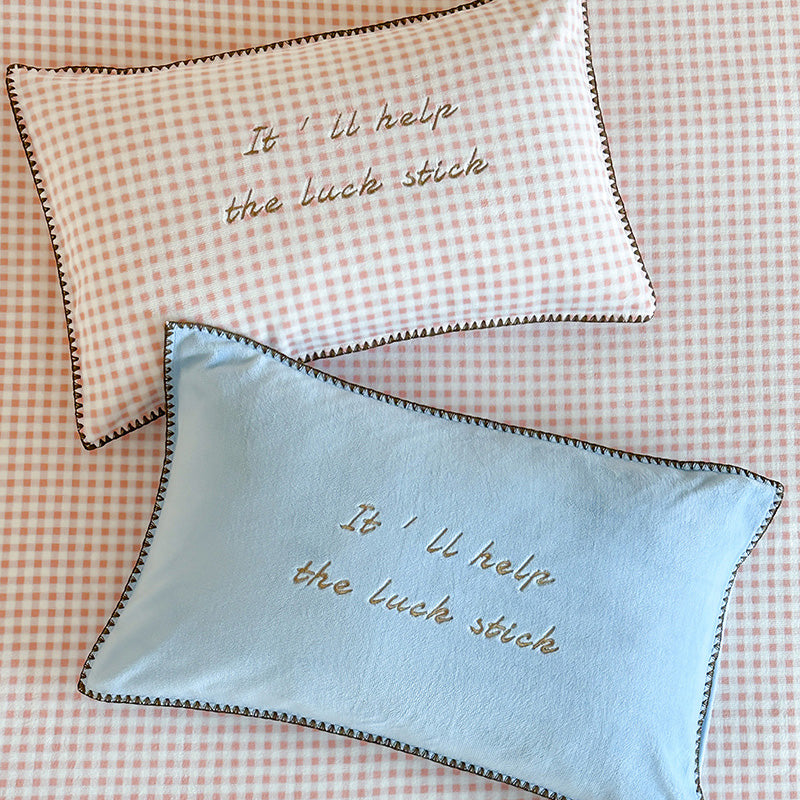 Fresh Gingham Bedding Set