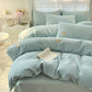 Teddy Waffle Bedding Set
