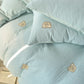 Teddy Waffle Bedding Set