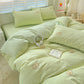 Teddy Waffle Bedding Set