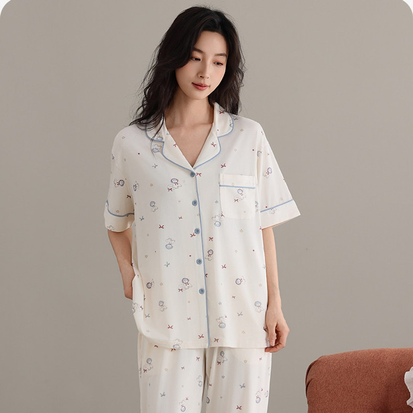 Cloud Moon Pajama Set