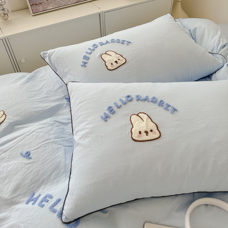 HelloRabbit Embroidery Bedding Set