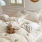 Dreamy Bedding Set - Queen / Creamy Bears / Fitted Bed Sheet