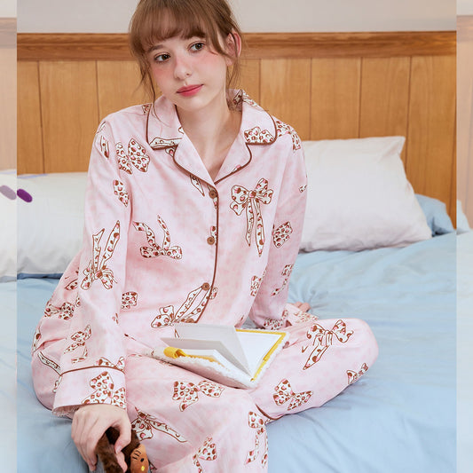 Berry Bow Sleepwear Set