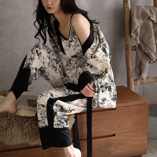 Ink&Silk New Chinoiserie Pajama Set