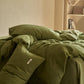 Simple Waffle Pure Cotton Bedding Set