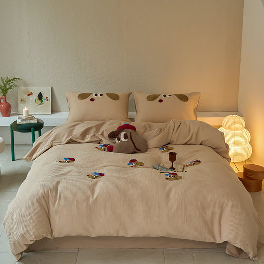 CLEARANCE - Waffle Dreamland Bedding Set