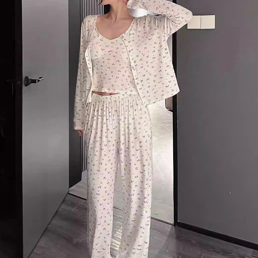 Petite Bloom Pajama Set