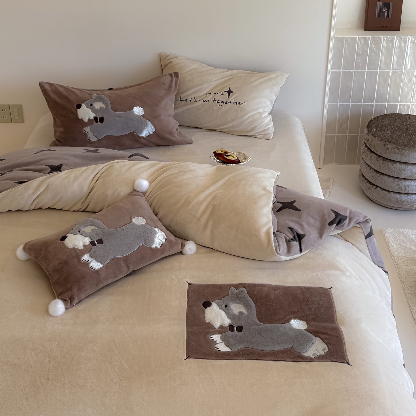 Dreamy Puppy Bedding Set