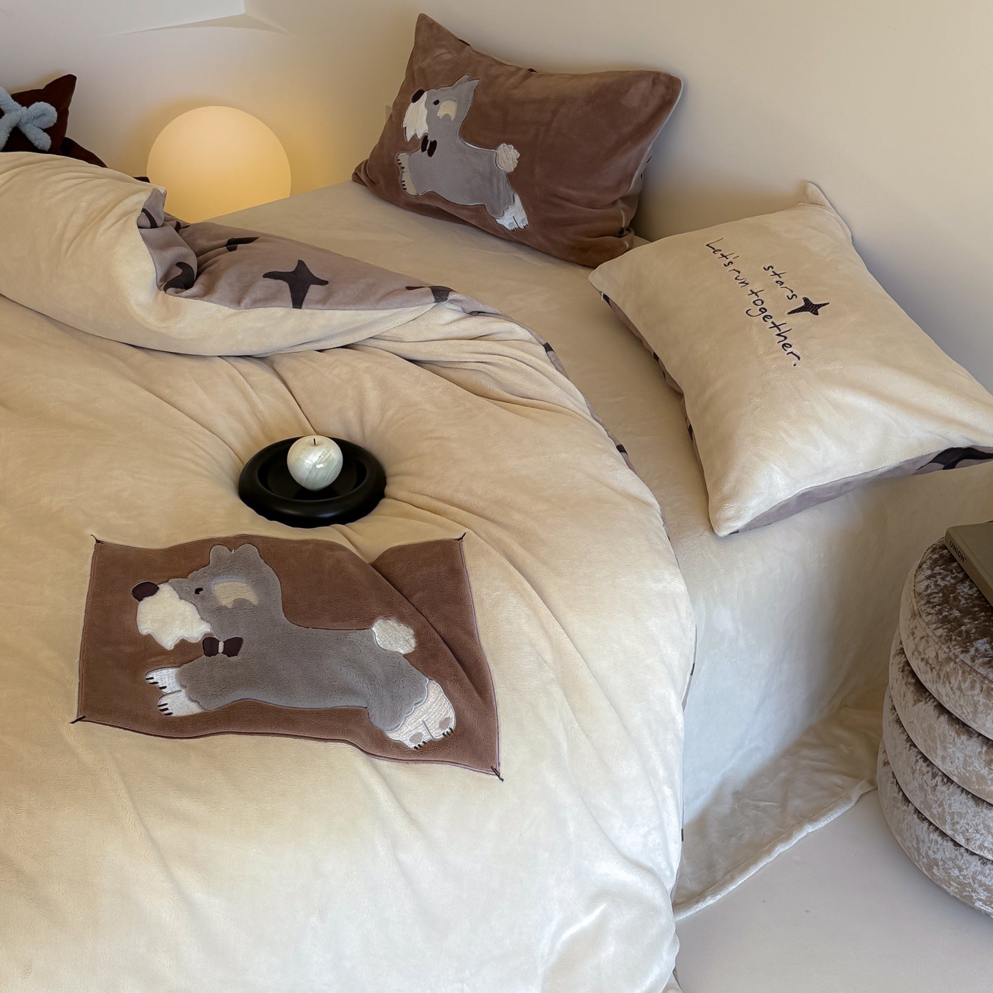 Dreamy Puppy Bedding Set