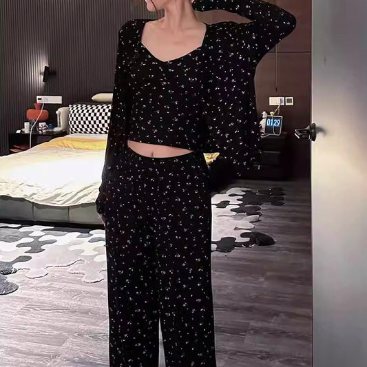 Petite Bloom Pajama Set