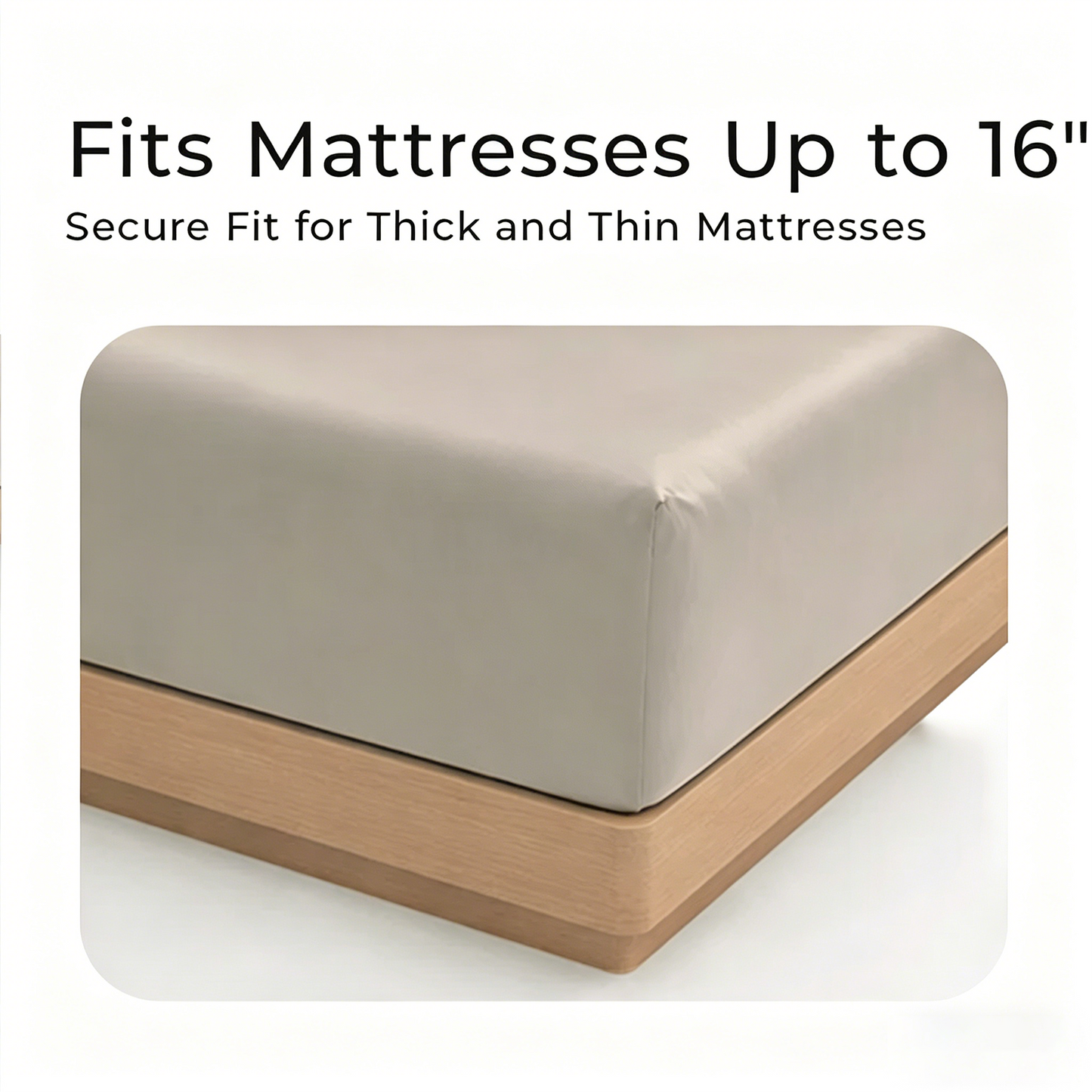 NaturaLuxe Fitted Sheet