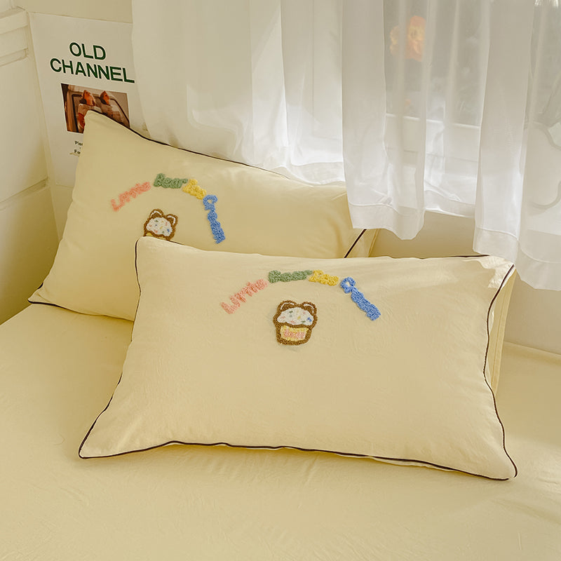LittleScoop Embroidery Bedding Set