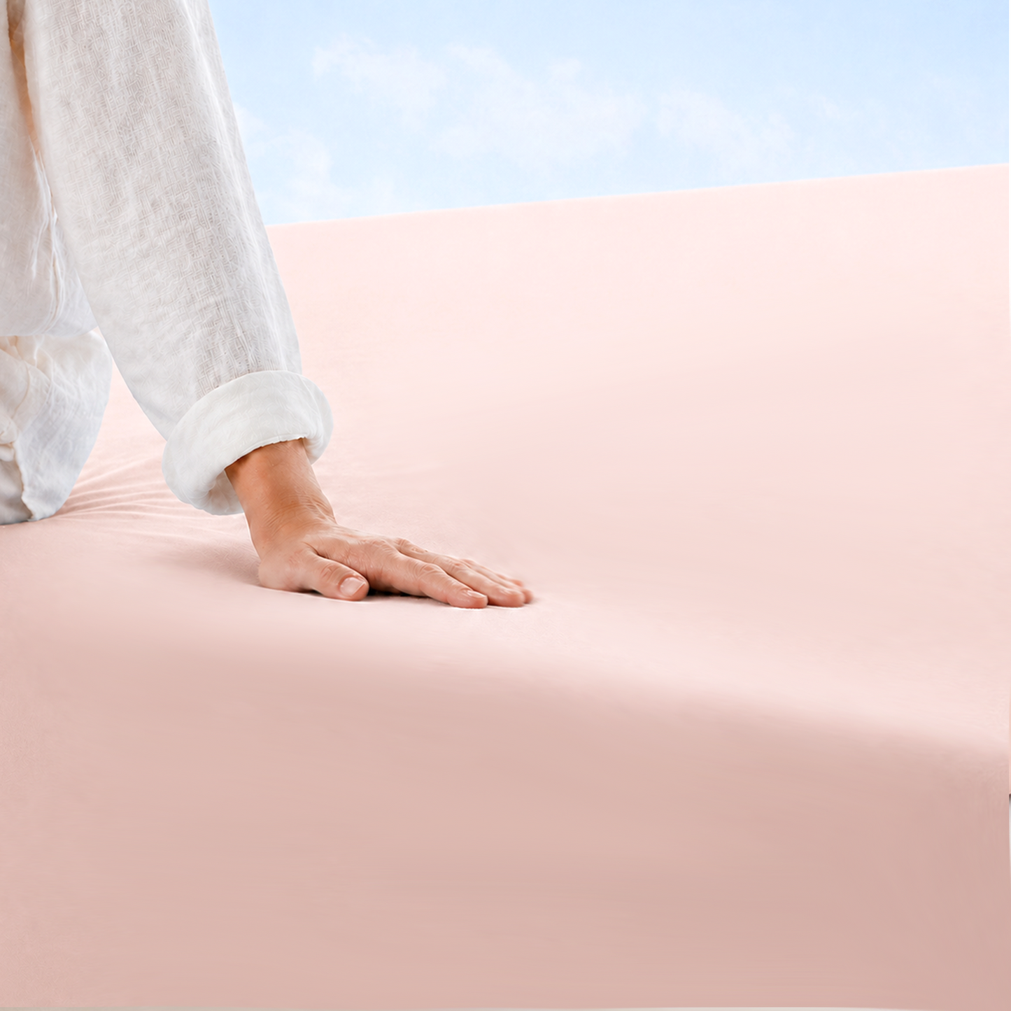 Pure Breeze Cooling Fitted Sheet Set
