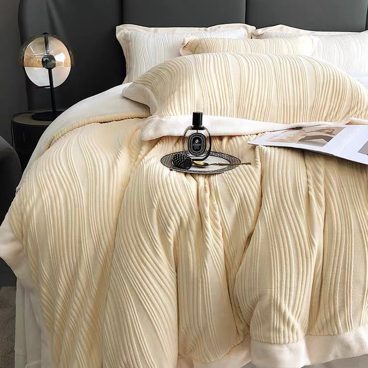 High End Autumn Winter Queen Bedding Set
