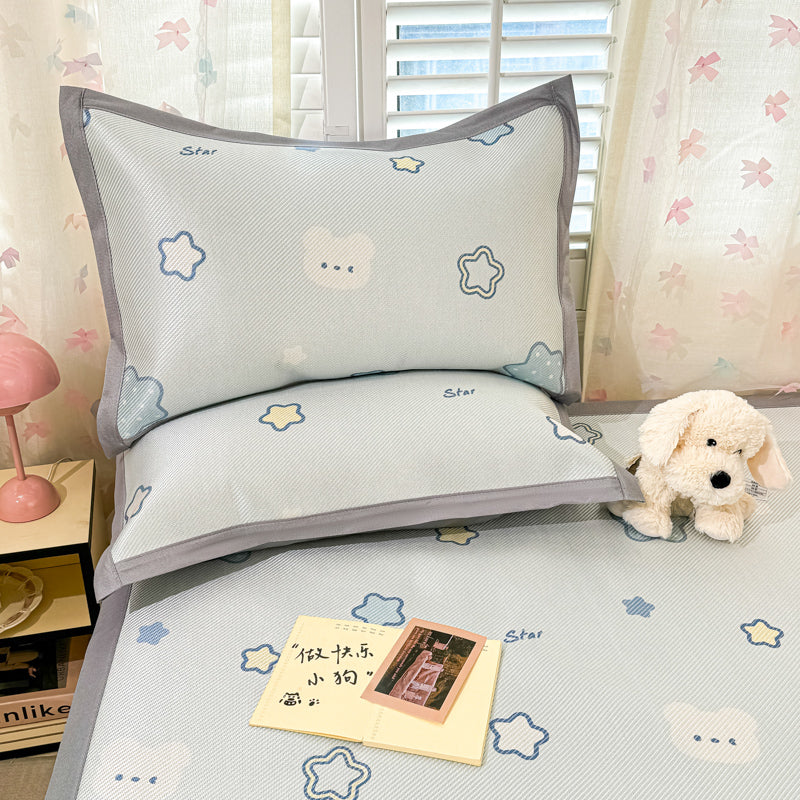 Floral Cartoon Cooling Mat Set