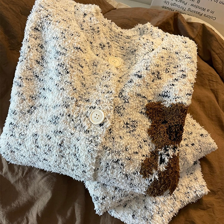 Brown Bear Pajama Set