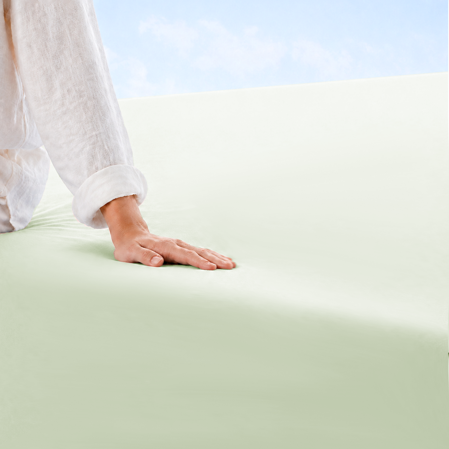 Pure Breeze Cooling Fitted Sheet Set