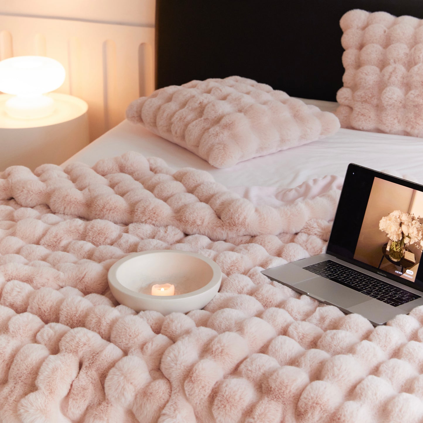 Tuscan Imitation Fur Blanket