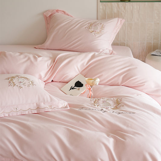 Bunny Blossom Bedding Set