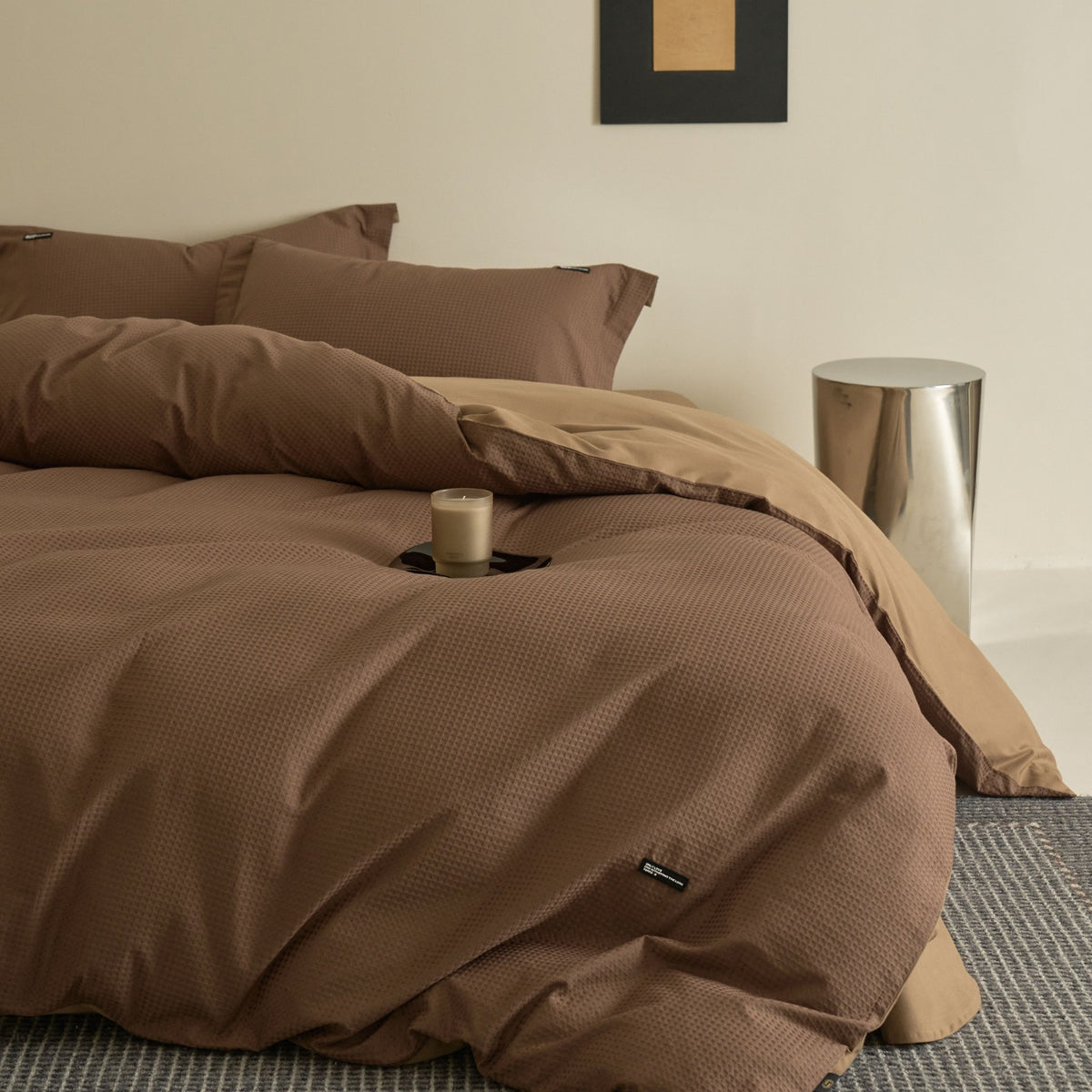 Cloud Waffle Cotton Bedding Set