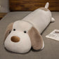 Long dog body pillow - Beige