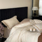 Yarn-Dyed Jacquard Brushed Cotton Bedding Set - White Tea Mist - image 3