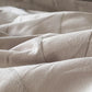 Yarn-Dyed Jacquard Brushed Cotton Bedding Set - Agarwood Taupe - image 5