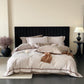 Yarn-Dyed Jacquard Brushed Cotton Bedding Set - Cedarwood Haze - image 2