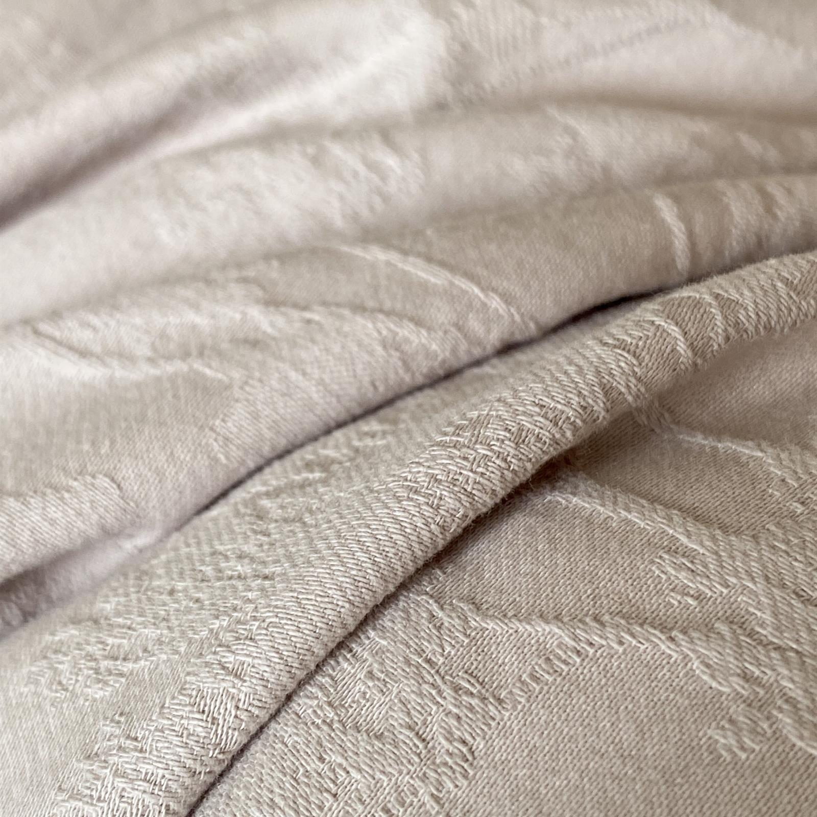 Yarn-Dyed Jacquard Brushed Cotton Bedding Set - Cedarwood Haze - image 5