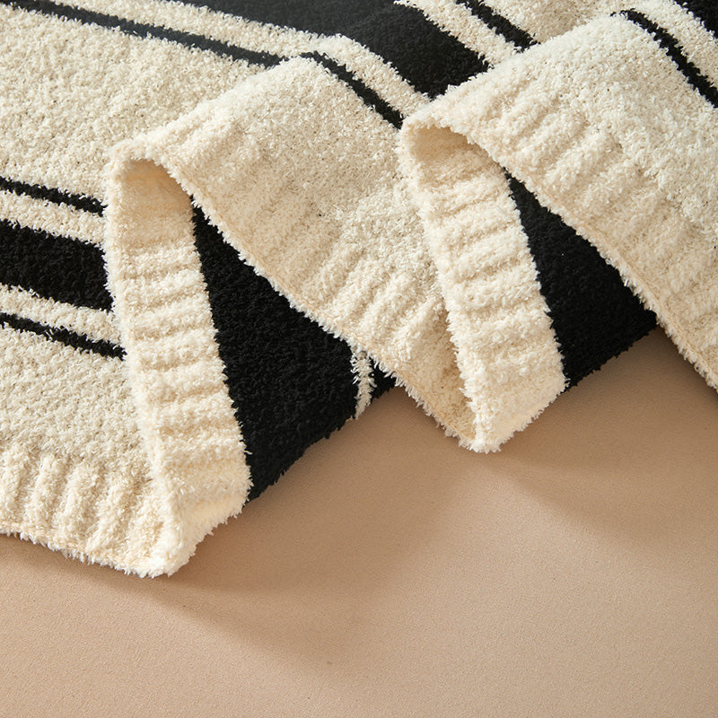Chroma Plush Velvet Blanket - Nordic Ink - 4