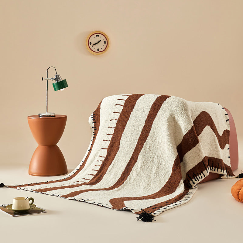 Chroma Plush Velvet Blanket - Wild Cocoa - 3
