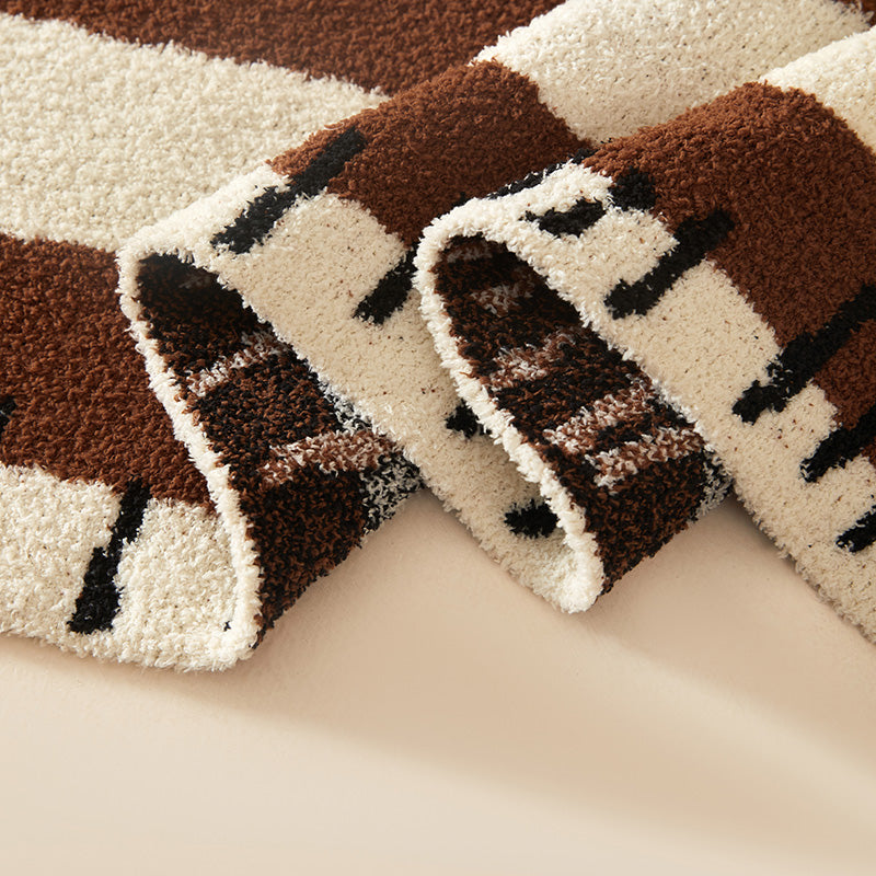 Chroma Plush Velvet Blanket - Wild Cocoa - 4