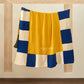Solen Story Plush Velvet Blanket - Honey Check - 2
